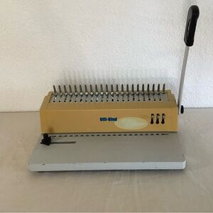 Offi-Bind Comb Punch and Binder Used Working